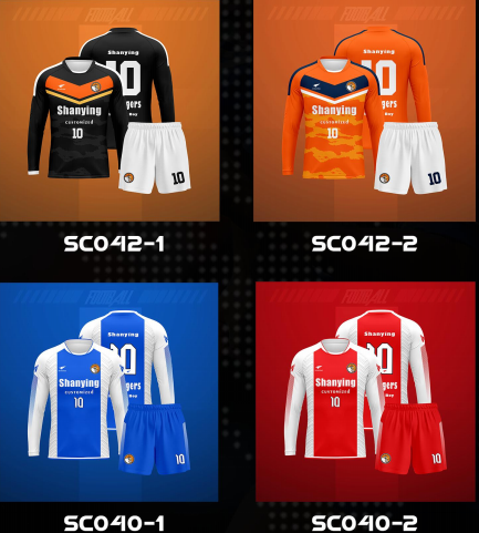 Soccer Team Jerseys